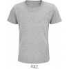 SOL´S PIONEER / Detské tričko z bio bavlny - grey melange 118-128