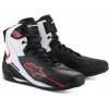 boty FASTER-4, ALPINESTARS (černá/bílá/červená, vel. 41)