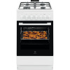 Electrolux Plynový sporák s parnou funkciou SteamBake LKK560011W