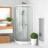 Roth Sprchový kout čtvrtkruh 80x80 cm Lega Line 555-8000000-04-02