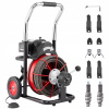 VEVOR Stroj na čistenie rúr 570x465x875MM červený + čierny 50,95KG