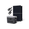 Solárna zostava Growatt Infinity 2000 PRO, 800Wp, nabíjacia stanica s meničom 2048Wh