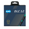 Reťaz KMC DLC 12 Black/Celeste, 12 Speed