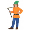 Kostým pre chlapca- Veľkosť kostýmu žolíka (Super Dwarf Outfit Skrzat 134/140 81864Bz)