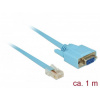 Delock Adaptér RS-232 DB9 samice > 1 x Sériový RS-232 RJ45 samec 1 m 63341 DeLock