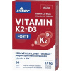 Vitar Vitamin K2 + D3 Forte malina 60 tabliet 60 tabliet