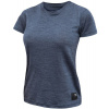 SENSOR MERINO LITE dámské triko kr.rukáv mottled blue - L