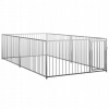 vidaXL Vonkajšia voliéra pre psy 200 x 400 x 100 cm