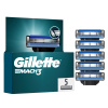 Gillette Mach3 vymeniteľná hlavica do holiaceho stroja, 5 ks / 1 bal