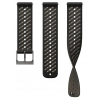 Suunto 22mm Athletic 8 Silicone Strap wave black S+M
