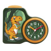 Detský budík s tichým chodom dinosaurus JVD SRP163.1