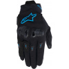 rukavice STELLA SP X 3, ALPINESTARS, dámské (černá/modrá, vel. S)
