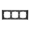 Frame for switch M5 80 triple 3-fold SONOFF M5-3C-80-F (graphite/black)