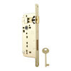 AGB - Zámok na dvere F18 - BB Typ otvoru: BB otvor pre kľúč, Rozteč: 90 mm ZLL - zlatá lesklá (03)
