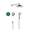 HansGrohe Raindance Select S - Sprchový set 240 s termostatom ShowerSelect S, 2 prúdy, chróm 27297000