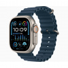 Apple Watch Ultra 2 49 mm titánové puzdro s modrým oceánskym remienkom MREG3CS/A