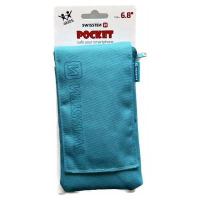 SWISSTEN Pocket púzdro 6,8" modré