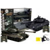 Tank na diaľkové ovládanie Tank RC 2ks + dobíjací pack tanková bitka (8592190021207)