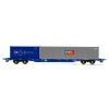 Vagón nákladný HORNBY R6794 - Tiphook KFA Container Wagon
