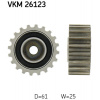 SKF Vratná/vodicí kladka, ozubený řemen VKM 26123