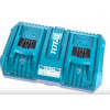 TOTAL Nabíjačka pre 2 batérie, 20 V Li-ion, industrial TFCLI2082