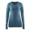 CRAFT Active Comfort LS W modrá 1903714-B370 L; Modrá triko