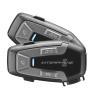 Bluetooth headset pro uzavřené a otevřené přilby Interphone U-COM6R, Twin Pack