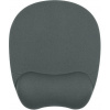Powerton podložka pod myš, ergonomická, pamäťová pena, sivá WPEPE6-G