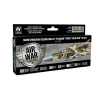 Sada akrylových farieb Vallejo Model Air Color - MiG-23 Flogger from Cold War to 90s 8x17ml