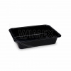 Wimex Menu misa PP Reware Lunch vratná nedelená čierna 227 x 178 x 49 mm