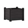 STEFANPLAST Kvetináč, vyvýšený záhon ITALIA 43x43x35cm antracit