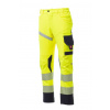 NEXT 4W HI-VI - žltá fluo/námornícka modrá