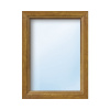 Plastové okno fixné zasklenie ESG ARON Basic biele/zlatý dub 900x1900 mm (neotvárateľné)
