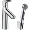 Hansgrohe 72290000 TALIS S umývadlová batéria s ručnou sprchou Bidette, chróm