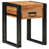 zahrada-XL Bočný stôl 40x40x50 cm Solid Wood Akácia 4016714
