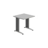 OFFICE PRO s.r.o. HOBIS kancelársky stôl pracovný rovný - FS 800, šedá