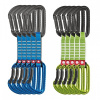 Sada expresek Ocún Falcon QD PA 16mm 10cm 5-pack blue
