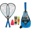Badmintonová raketa Schildkröt čierna/modrá (Badmintonová raketa Schildkröt čierna/modrá)