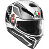 Prilba AGV K-3 SV Proton Black Silver Veľkosť: MS (57 cm)