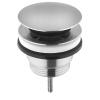 Sapho MINIMAL výpust umývadlová 5/4“, click-clack, veľká krytka, nerez mat MI059