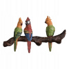 Záhradná figúrka - Parrot socha stav dekorácií papagájov f (Parrot socha stav dekorácií papagájov f)