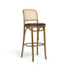 PAGED Classic H-8111 Seat Uph Back Caned Farba dreva: buk morený, Čalúnenie: látka kat. 2