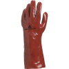 DELTA Delta Plus PRACOVNÉ RUKAVICE PVC7335 Červená, 10