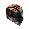 AGV K3 SV MULTI MPLK LIQUEFY BLACK/ORANGE Velkosť: XS