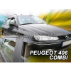 Deflektory na Peugeot 406 Combi 1995-2004 (+zadné)