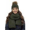 Čiapka a šálka Vivisence 7016Kmpl Farba: Zelená, Veľkosť: UNI
