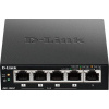D-Link DGS-1005P 5-port Gigabit Desktop PoE+ Switch, 4 porty jsou PoE+, PoE budget 60W DGS-1005P/E