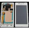LCD Displej + Dotyková plocha + Predný kryt Sony+Bateria D2403/D2406 Xperia M2 Aqua White