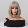 Strieborná blond parochňa Susan s ofinou