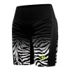 CRAZY IDEA kraťasy OXYGEN 01ZE black-zebra - L, blkz